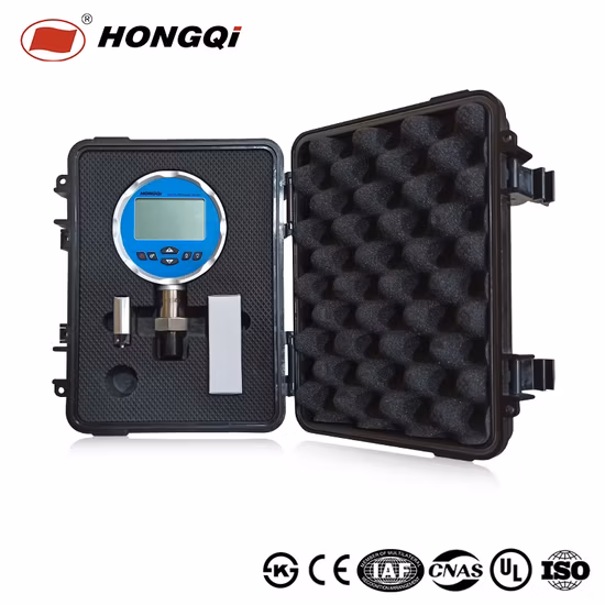 Hongqi OEM High Precision Intelligent Digital Pressure Gauge with ISO9001/CE/RoHS