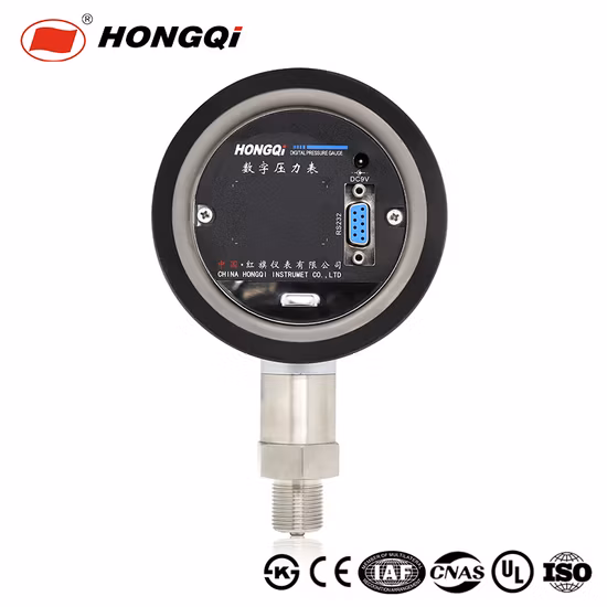 Hongqi OEM Hochpräzises intelligentes digitales Manometer mit ISO9001/CE/RoHS