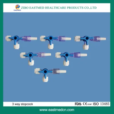 3-Wege-Absperrhahn mit CE- und ISO-Dreiwegehahn mit männlichem Verriegelungsadapter, OEM-Verpackung und CE-Zulassung